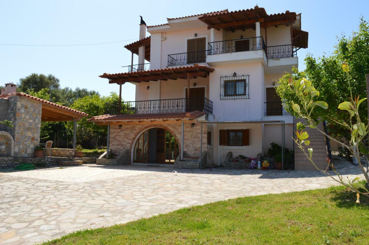 Ionian Sea Base Floor Villa Apartment At Kyllini Kástro Tornéze Buitenkant foto