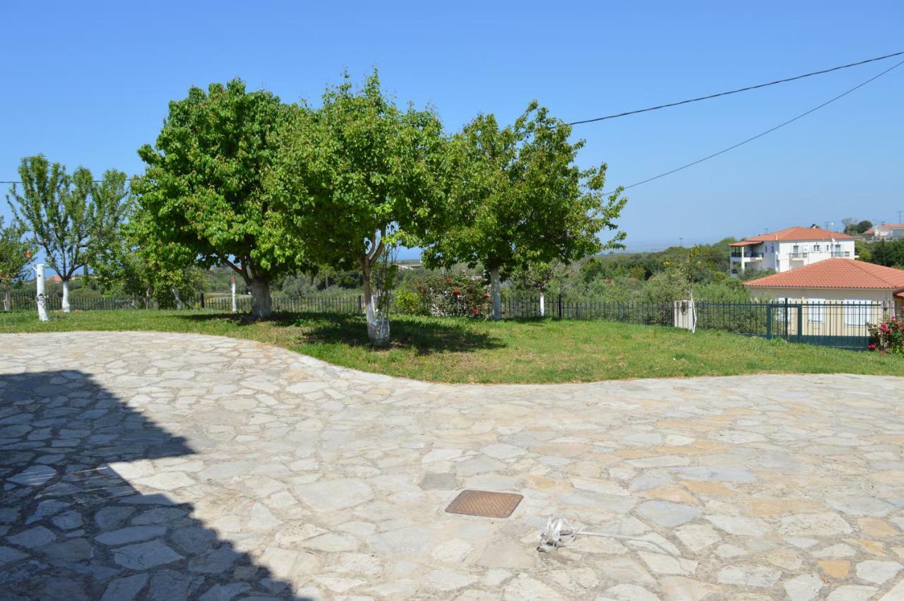 Ionian Sea Base Floor Villa Apartment At Kyllini Kástro Tornéze Buitenkant foto
