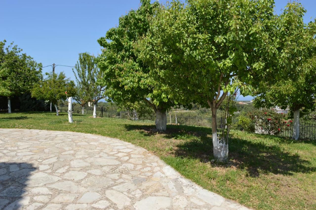 Ionian Sea Base Floor Villa Apartment At Kyllini Kástro Tornéze Buitenkant foto