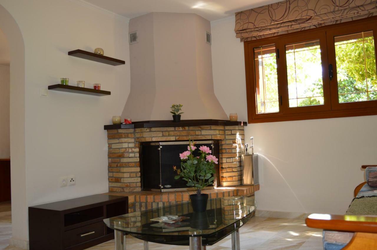 Ionian Sea Base Floor Villa Apartment At Kyllini Kástro Tornéze Buitenkant foto